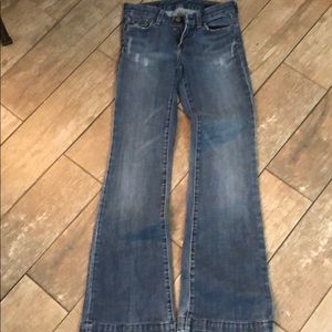 citizen Of Humanity sz 24 low waist wide leg girls